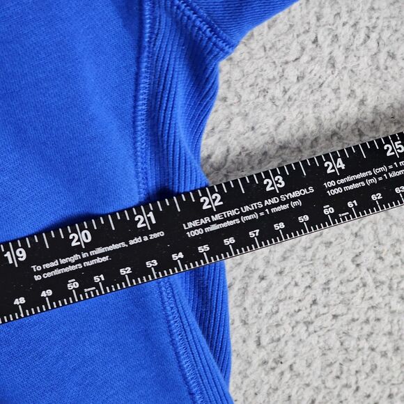 Under Armour Hoodie Womens Large Blue Storm ColdGear Hooded Sweatshirt - Picture 6 of 10